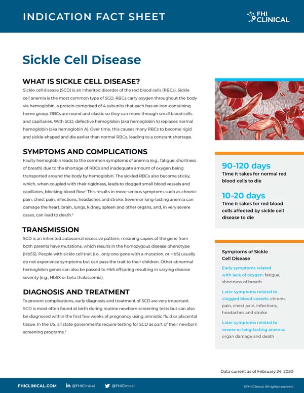 Sickle Cell Fact Sheet